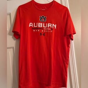 Under Armour Men's Bright Orange Auburn Tee